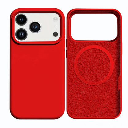 Original Liquid Silicone Phone Case Iphone 17 15 Pro Max Soft Cases 16 14 13 Air Magsafe Cover