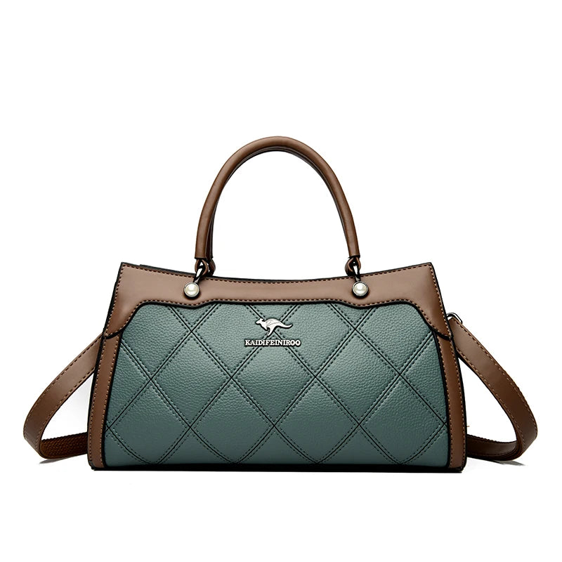 Top Quality Leather Hand Shoulder Bags for Women Luxury Handbags