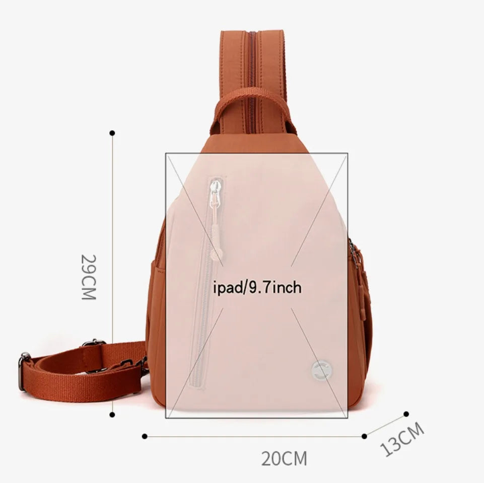 Simple Multi-functional Small Backpacks Chest Crossbody Shoulder Bags