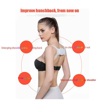 Posture Corrector Back Brace with Vibrating Reminder