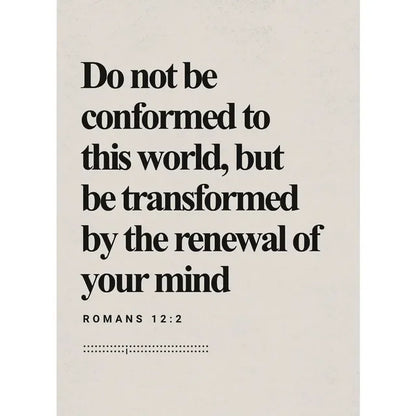 Bible Scripture Canvas Wall Art – Christian Quote Poster for Home Decor