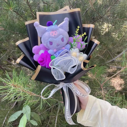 Sanrio Plush Flower Bouquet Gift