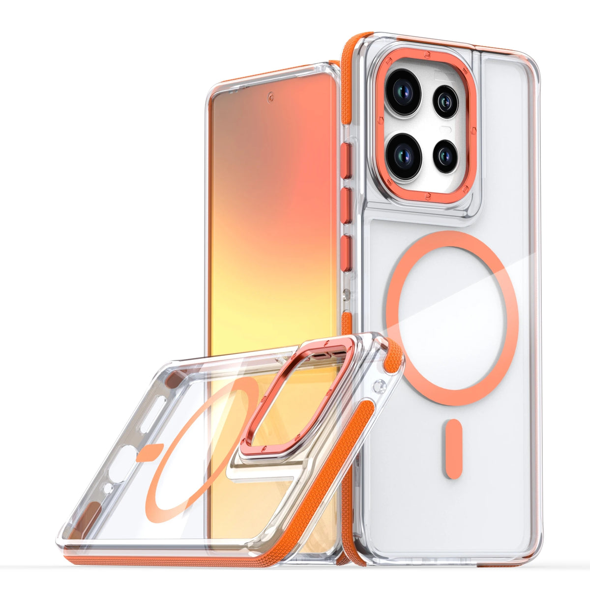 Magnetic Clear Case for Motorola Moto – Shockproof