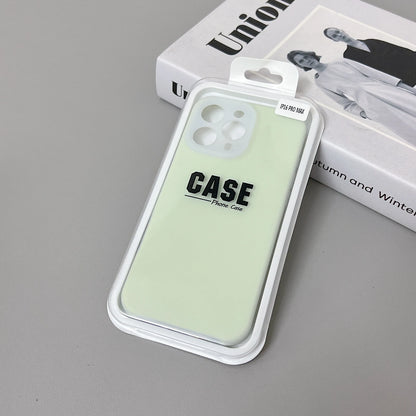Liquid Silicone iPhone Case with Camera Protection | iPhone 11–16