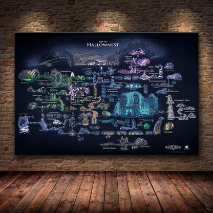 Hollow Knight Hornet Canvas Poster – Video Game Wall Art Print