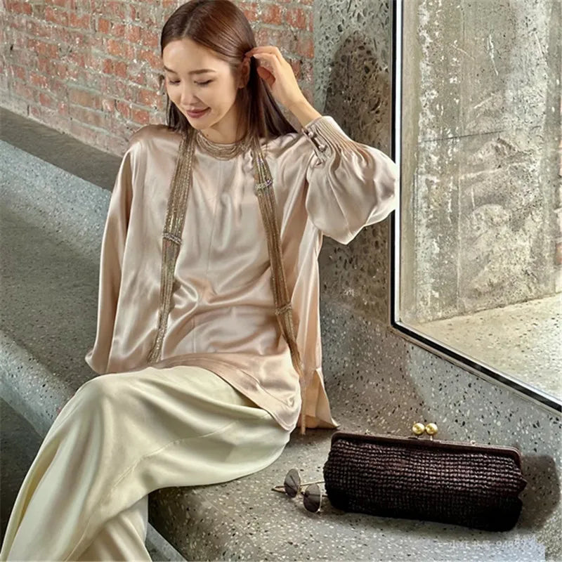 Woven Straw Clutch Bag – Gold Chain Shoulder Bag for Women