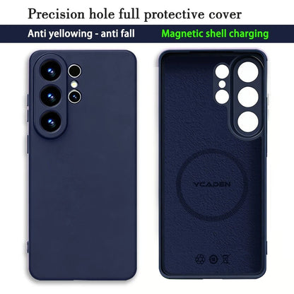 Magnetic Liquid Silicone Samsung Galaxy Case – S24 S25 S26 Series