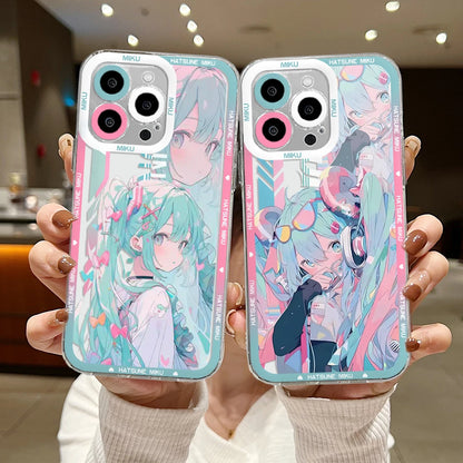 Hatsune Miku iPhone Case – Anime Phone Cover for iPhone 11–17