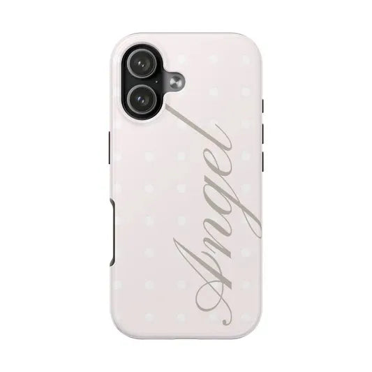 Pink Brown Stripe Phone Case – iPhone 17 16 15 14 13 12 11 XS Pro Max Plus