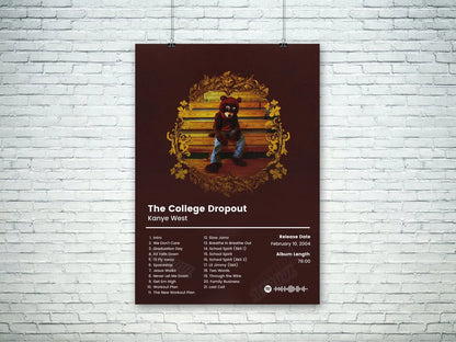 Hip Hop Music Album Poster – Canvas Wall Art Print