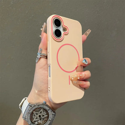 MagSafe iPhone Case – Ultrathin Matte Color with Lens Protection