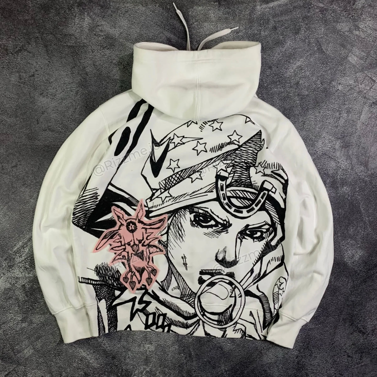 JoJo's Bizarre Adventure Zip-Up Hoodie Anime Graphic Streetwear Unisex