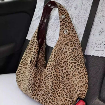 Leopard Spice Girl Double-Sided Oulder Bag