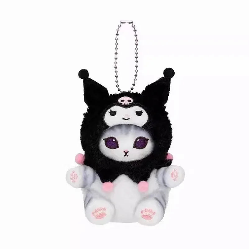 Mofusand Sanrio Plush Keychain Pendant