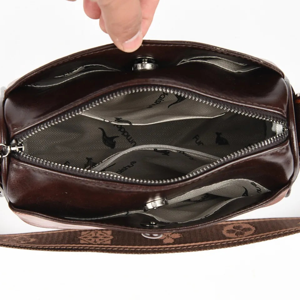 Genuine Fashion Luxury HIgh Quality Soft Oil Leather Designer Bags