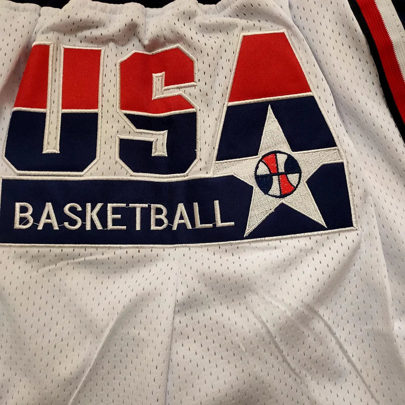 USA Basketball Shorts – 1992 Dream Team Retro Style