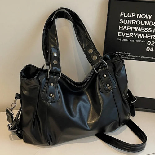 Retro Brand Roomy Shoulder Bag