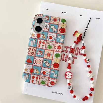 Cute Kawaii Plaid Kitten Phone Case for Samsung Galaxy S21–S26