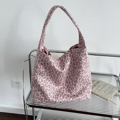 Trendy Casual Soft Textile Women's Shoulder Bag