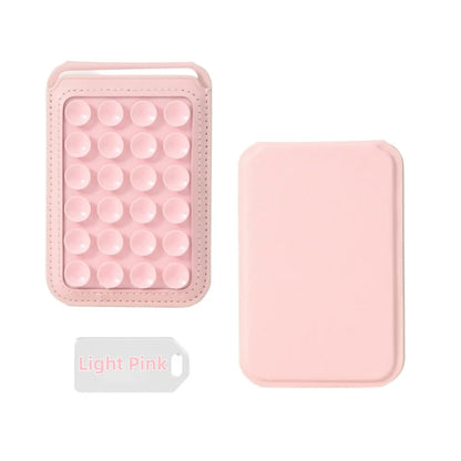 Silicone Suction Cup Phone Grip Pad – 24-Cup Anti-Slip Mount for iPhone