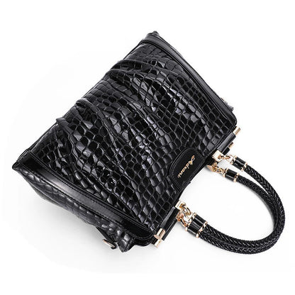 Alligator Genuine Leather Designer Handbag for Women