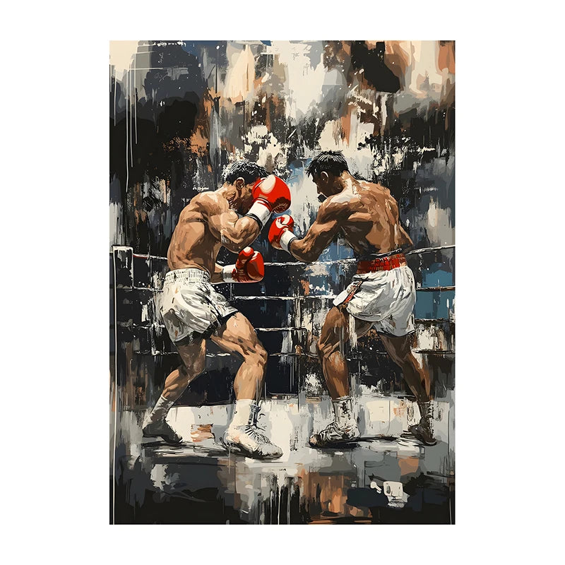 Graffiti Lion Art Poster – Colorful Abstract Canvas Wall Print