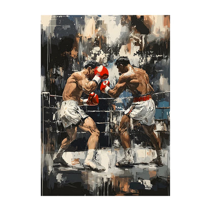 Graffiti Lion Art Poster – Colorful Abstract Canvas Wall Print