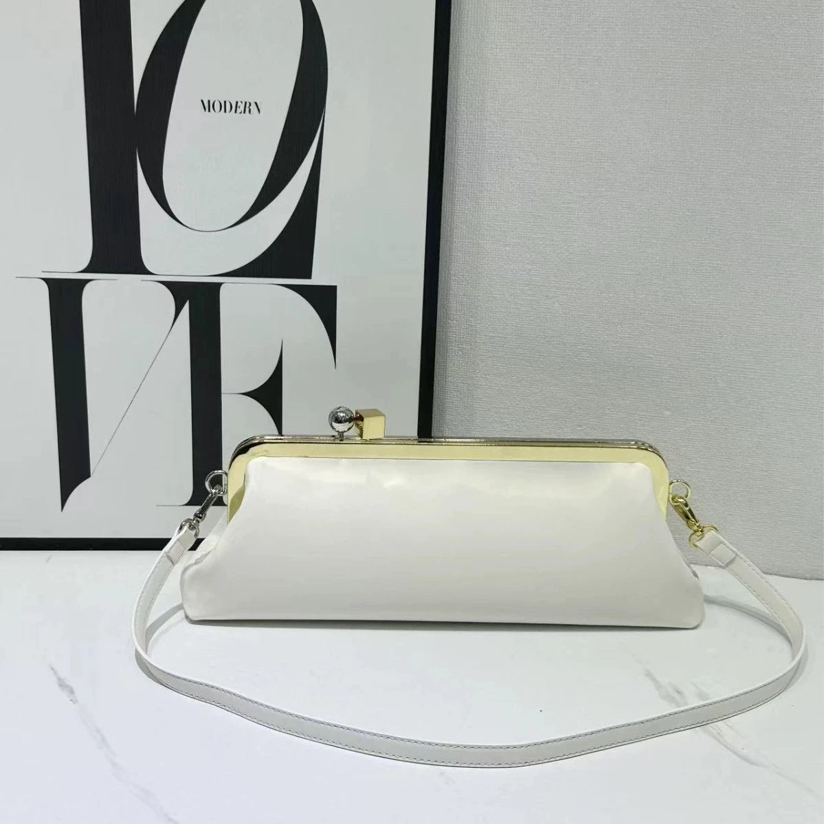 Luxury Clutch Crossbody Bag for Women – Designer Evening Handbag