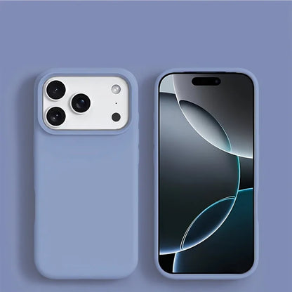 Liquid Silicone iPhone 17 Case – Shockproof Soft Cover for iPhone 17 / Pro / Pro Max / Air