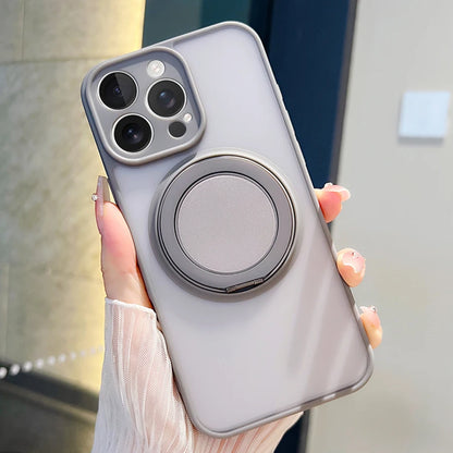 Magnetic Ring iPhone Case with Kickstand – iPhone 11 to 17 & Air