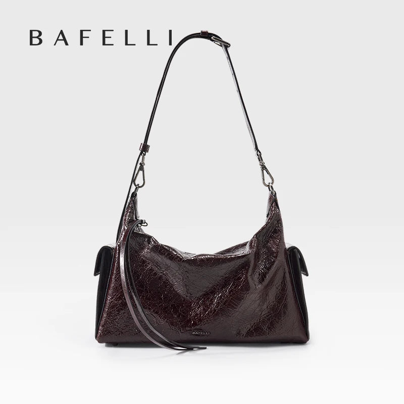 Genuine Leather Large Tote Crossbody Shoulder Bag – Unisex