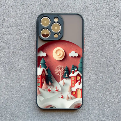 Mountain Landscape Scenery iPhone Case – Colorful Nature Print