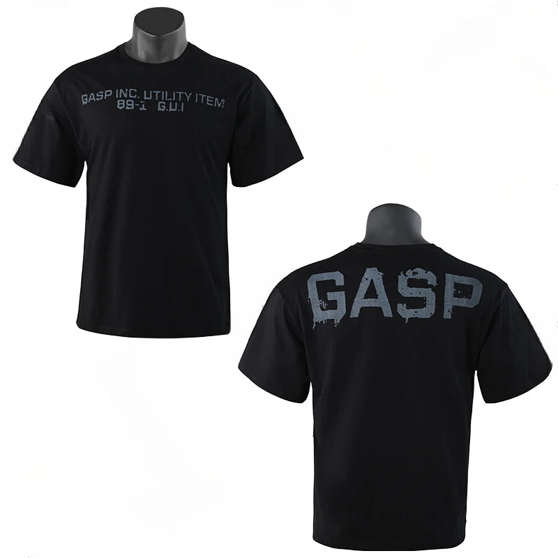 Oversized Cotton Gym T-Shirt – Men's Graphic Fitness Tee