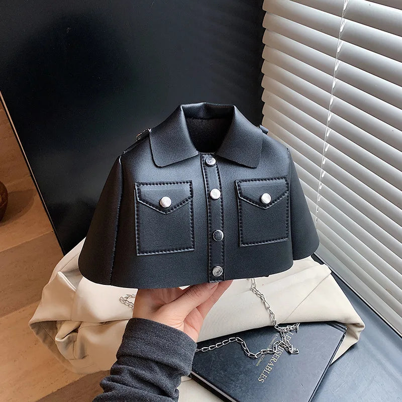 PU Square Compact Shoulder and Crossbody Bags