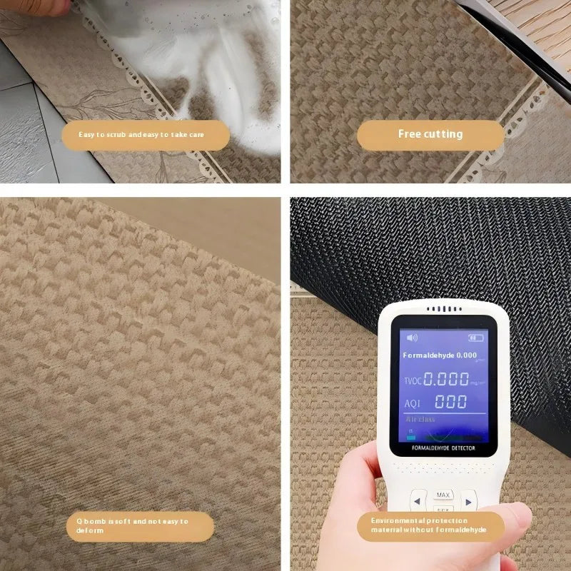 Vikama Waterproof Anti-Slip Washer Cover Mat Stain Rustic Laundry Room Pad - Waterproof