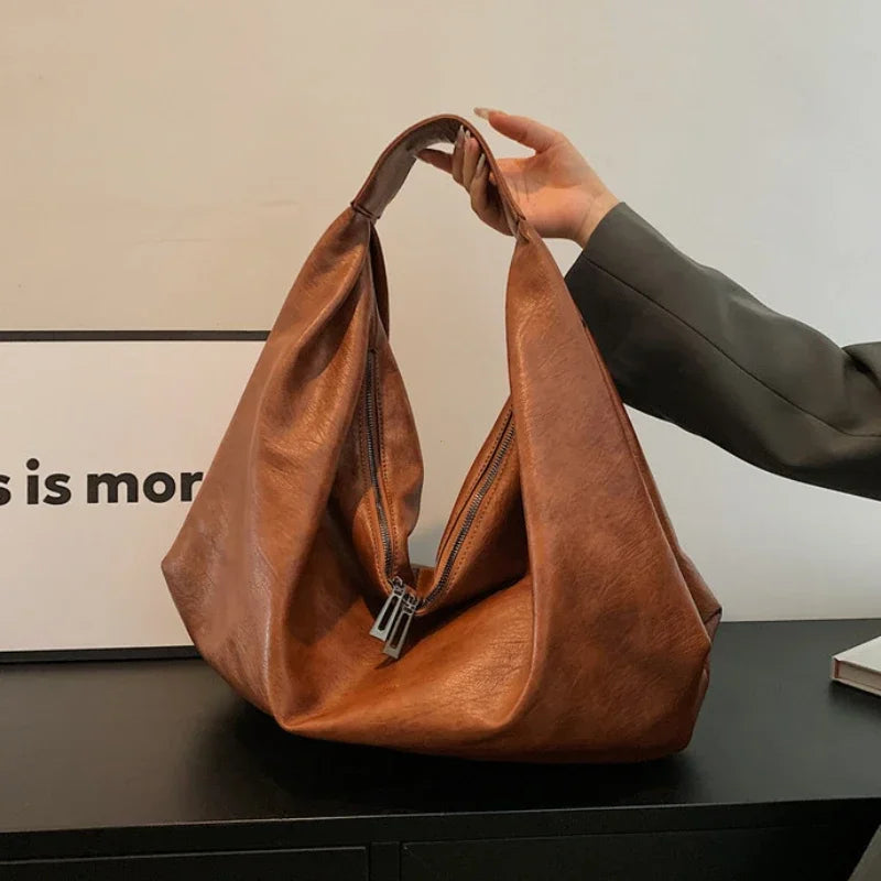 Big Black Shoulder Bags for Women Large Hobo Shopper Bag