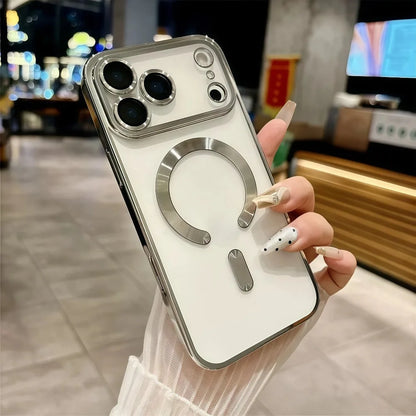 Magnetic Clear MagSafe Case for iPhone 17 Pro Max