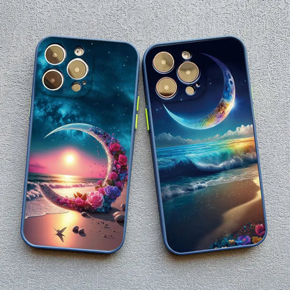 Starry Night Beach Art iPhone Case – iPhone 11 to 17 Series