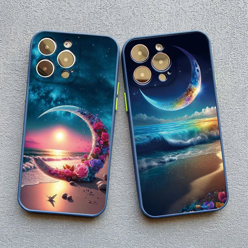 Starry Night Beach Art iPhone Case – iPhone 11 to 17 Series