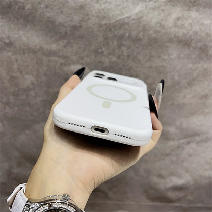 MagSafe Silicone iPhone Case – iPhone 12 to 17 Pro Max