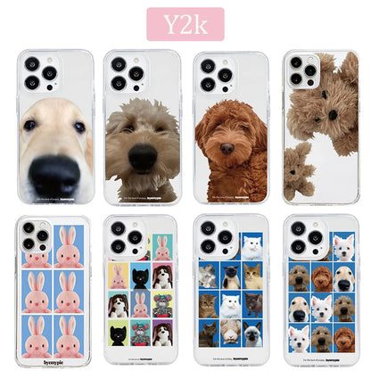Y2K Cute Pet Photo Phone Case for Samsung Galaxy S26 S25 S24 S23 S22 S21 S20 FE Note20