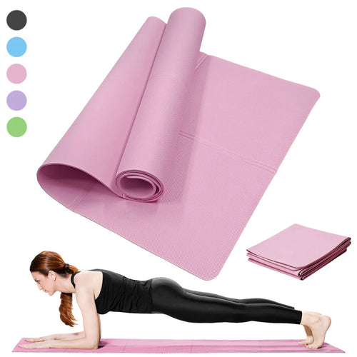 Non Slip Yoga Mat For Pilates Home Gym Workout