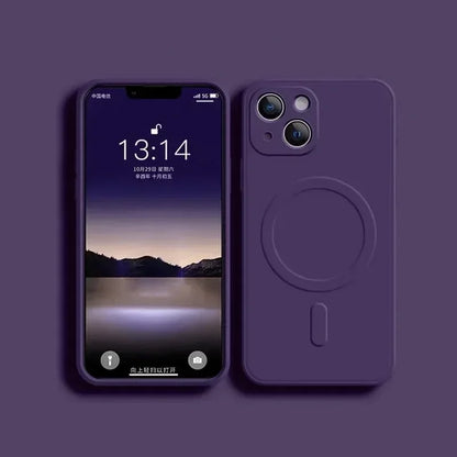 MagSafe Liquid Silicone iPhone Case – iPhone 11 to 17 Series