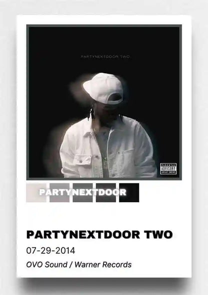 PARTYNEXTDOOR Partymobile Album Cover Poster Wall Art Print