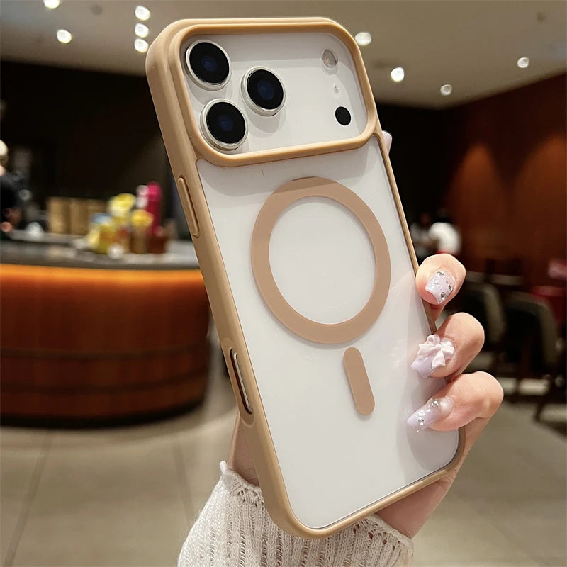 MagSafe Clear iPhone Case – Magnetic Wireless Charging