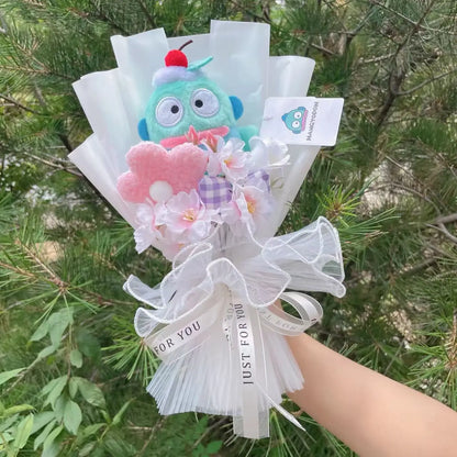 Sanrio Plush Flower Bouquet Gift