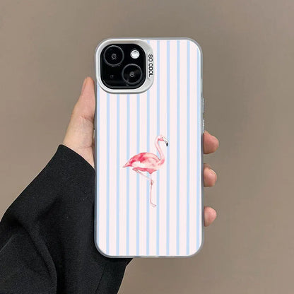 Lobster Striped Phone Case for iPhone 17 16 15 14 13 12 11 Pro Max Plus