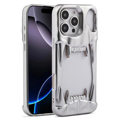 Skull Cut-Out Electroplated iPhone Case – iPhone 11 to 17 Series