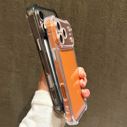 Clear Silicone iPhone Case with Reinforced Corners & Camera Protection