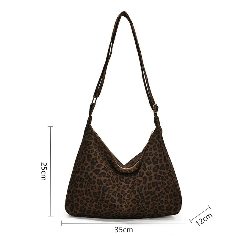 Trendy Leopard Print Women’s Tote Bag